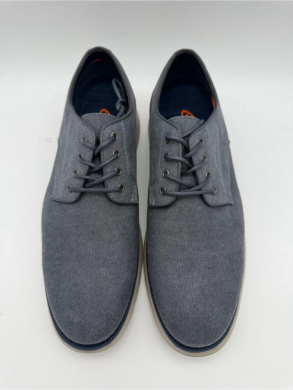 BRAND NEW Mens Navy GBX Hammon Fabric Oxford Shoes Men’s Size US 9.5